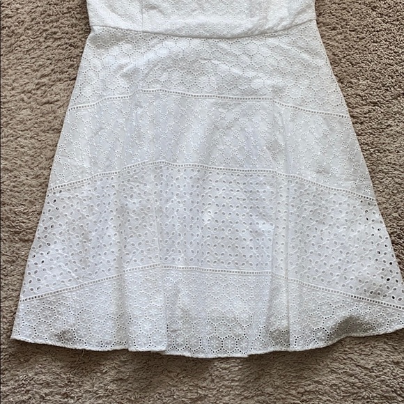 White Eyelet Dress - Picture 3 of 10